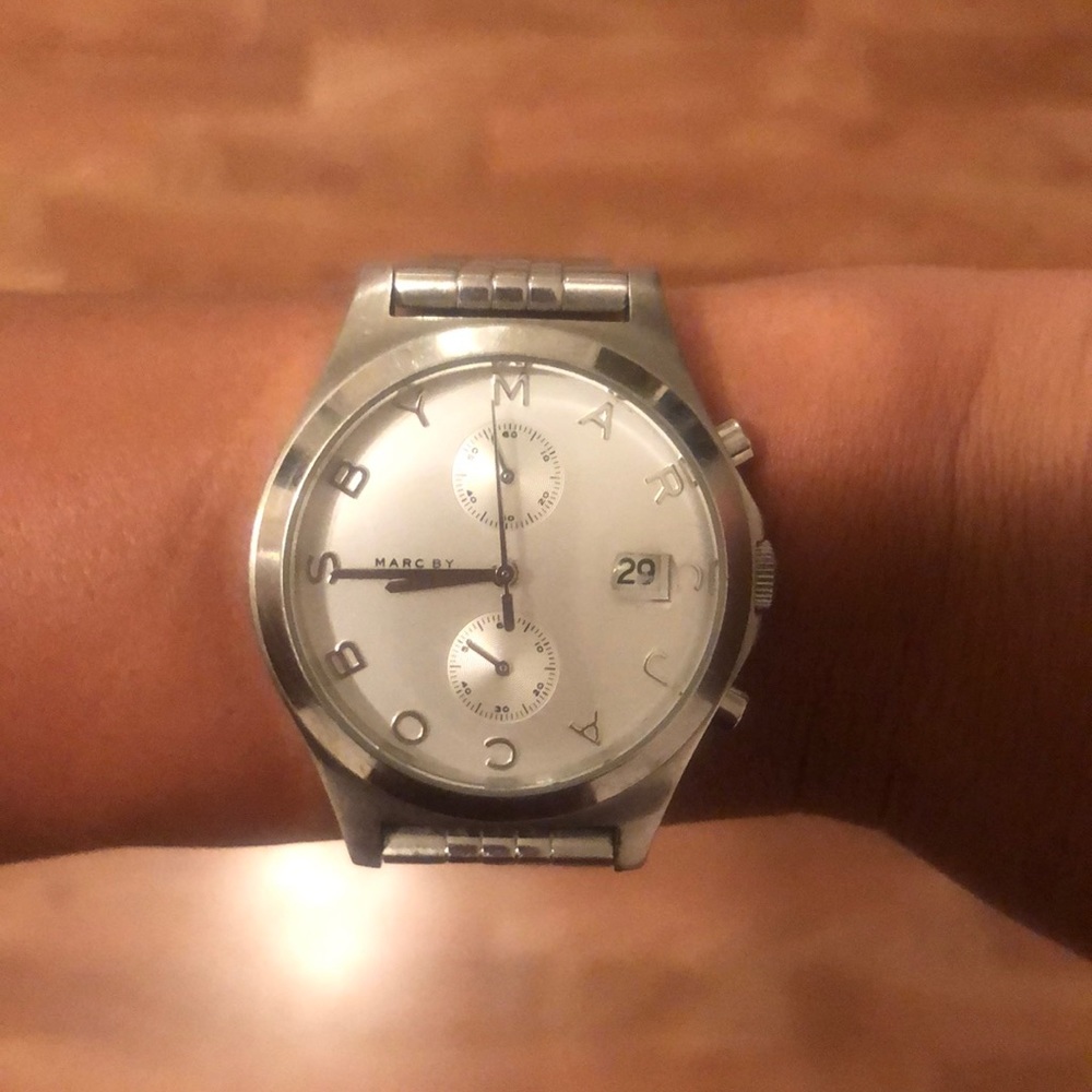 Marc Jacobs Silver Watch